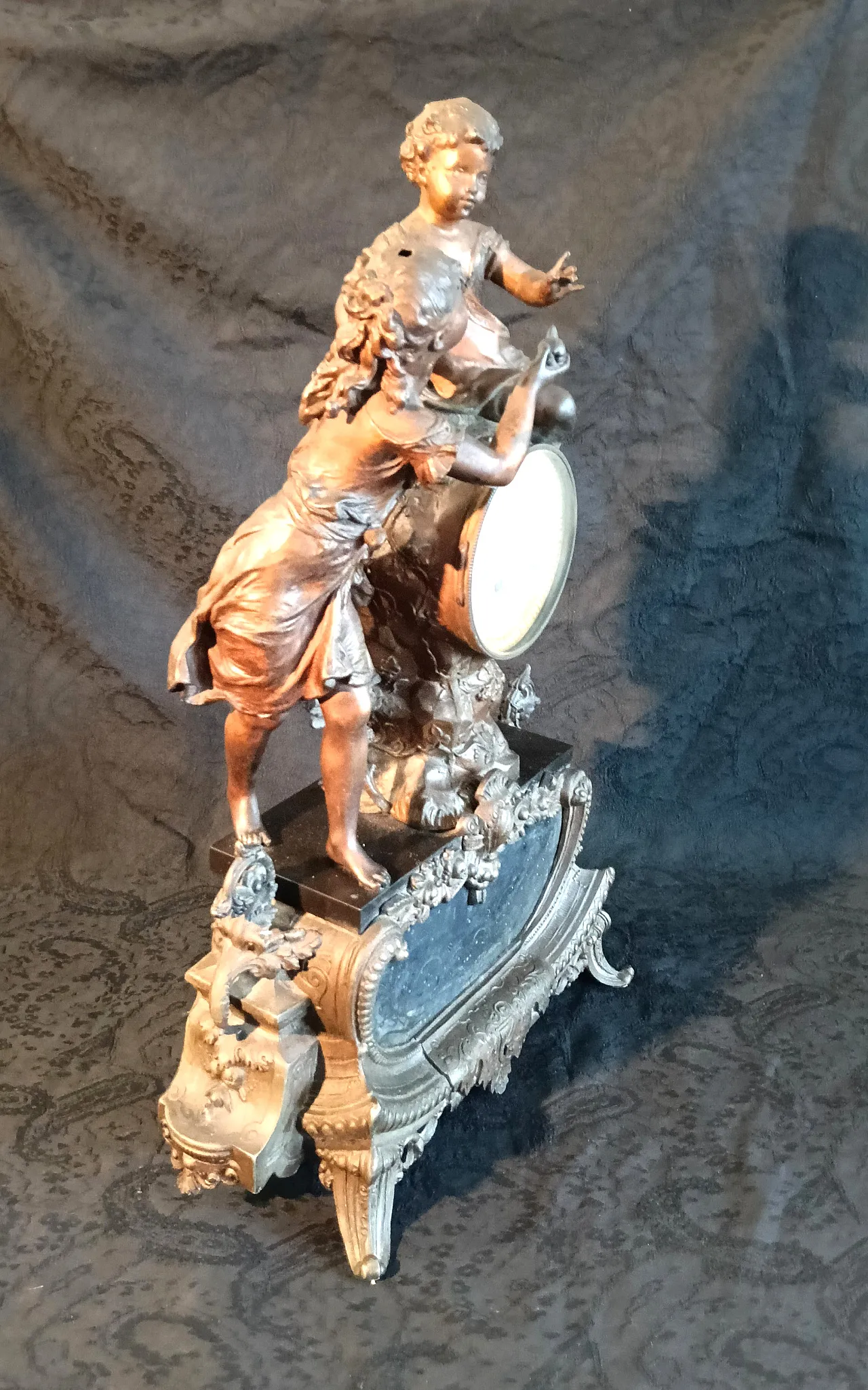 Mantel clock, Millet, Carcassonne. end of the 19th century 28