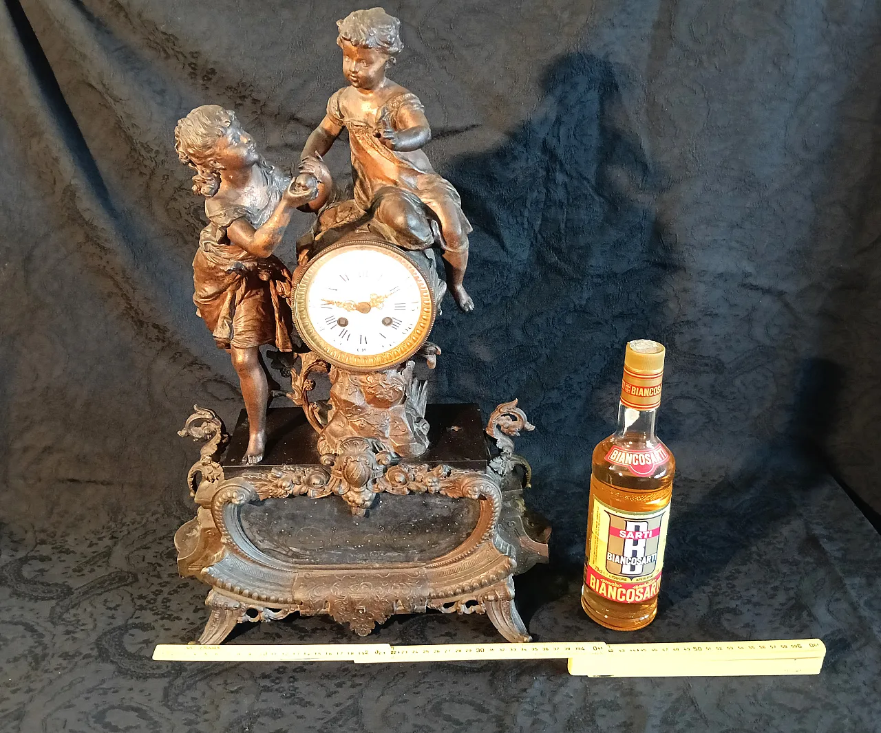 Mantel clock, Millet, Carcassonne. end of the 19th century 29