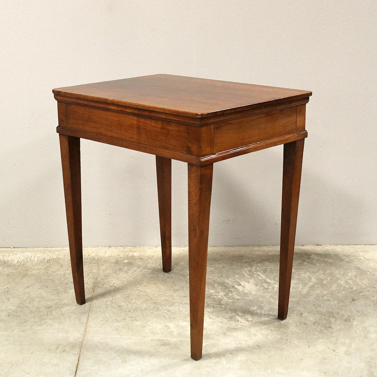 Louis XVI coffee table Italian walnut, 18th century 8