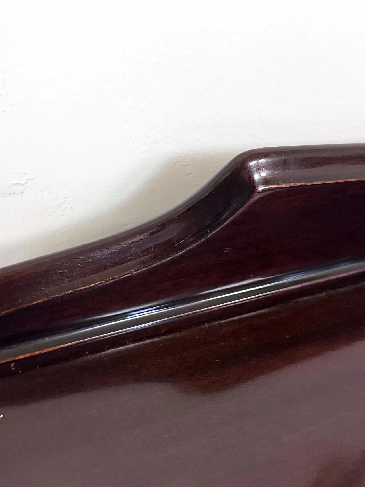 Ebonized Beech Console Table, 1960s 7