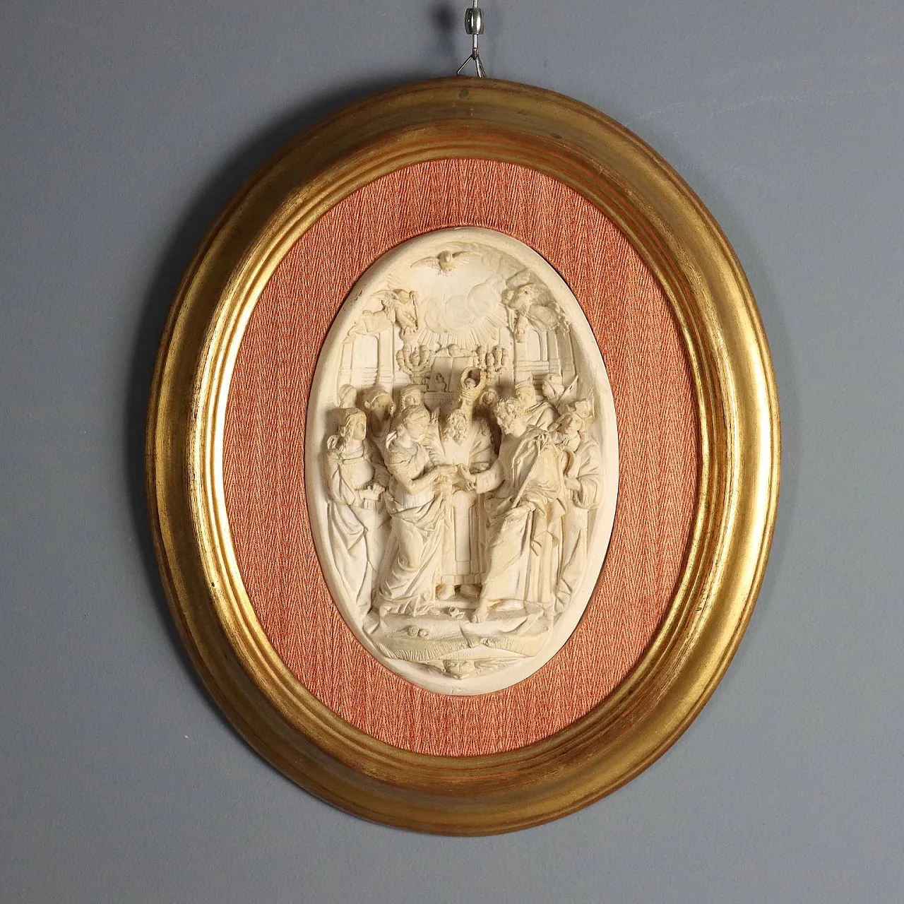 Altorilievo scolpito nella schiuma di mare, '800 1