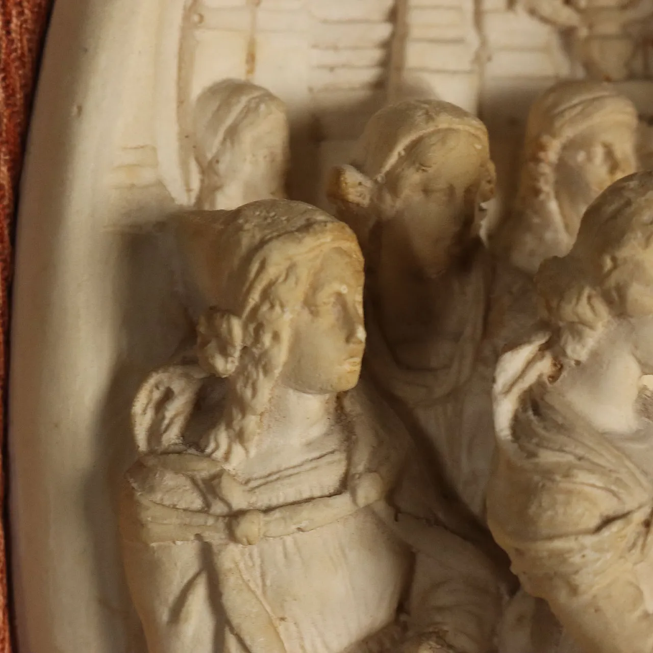 Altorilievo scolpito nella schiuma di mare, '800 6