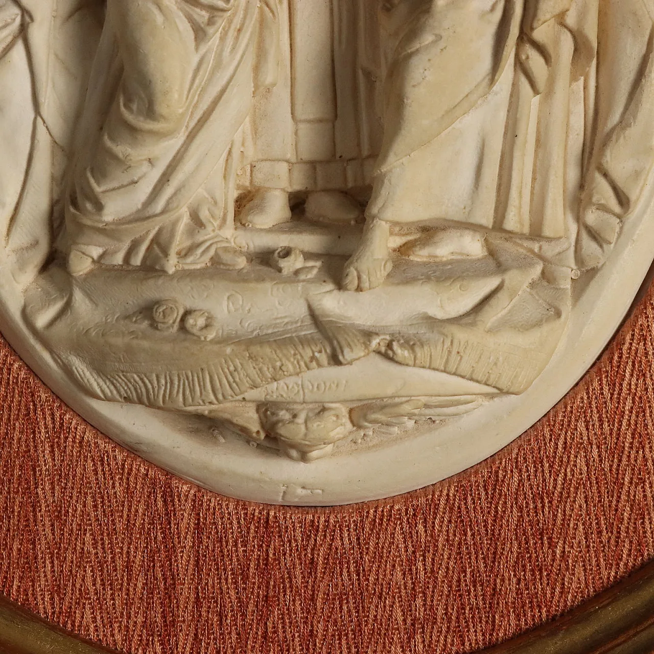 Altorilievo scolpito nella schiuma di mare, '800 9