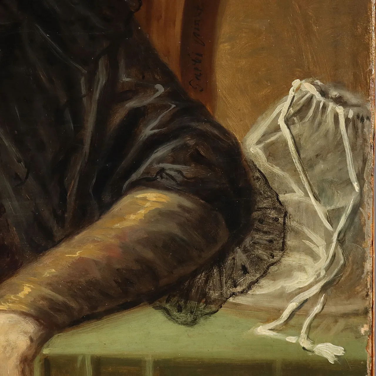 Ritratto di donna, olio su tela, '800 5