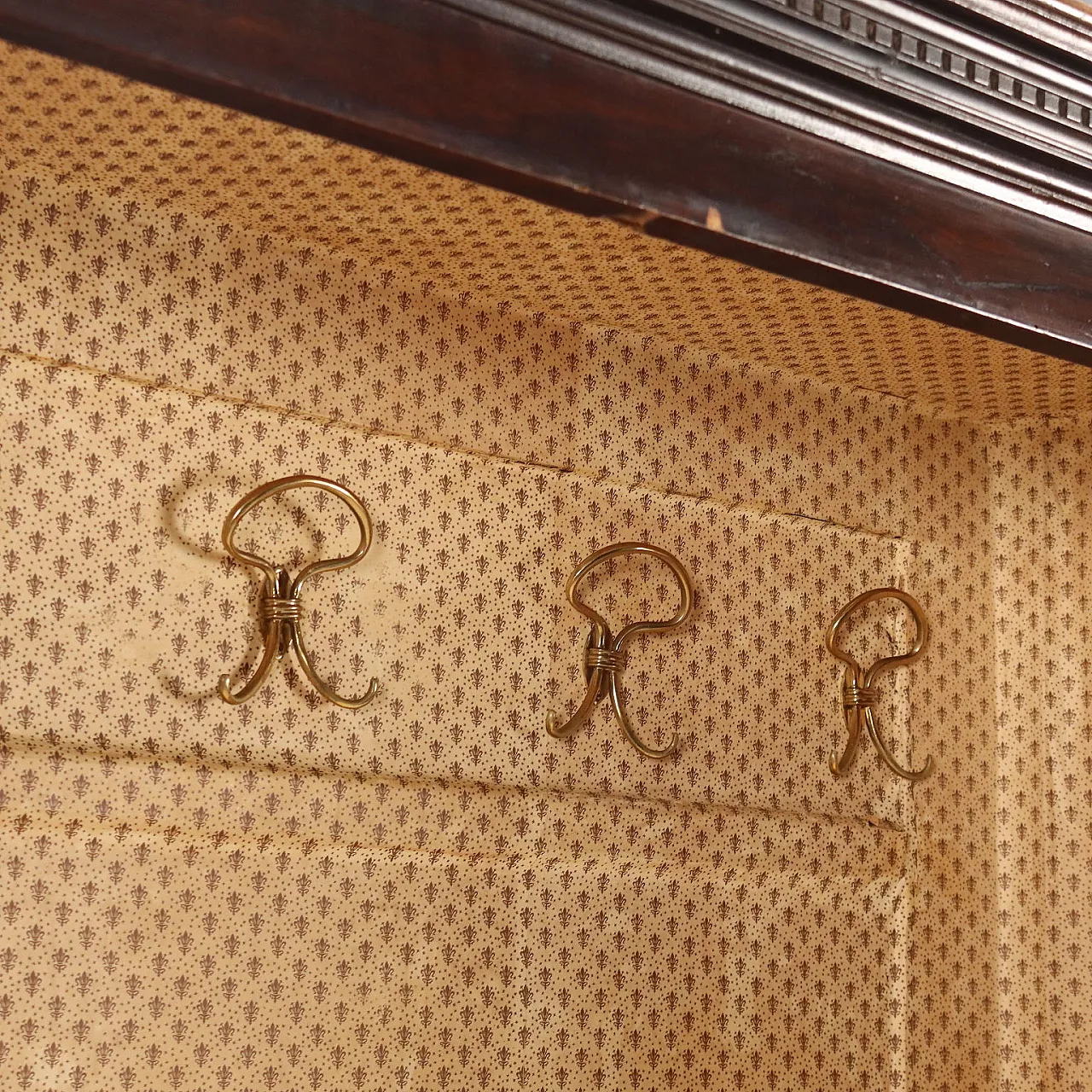 Armadio in noce, metà '800 5