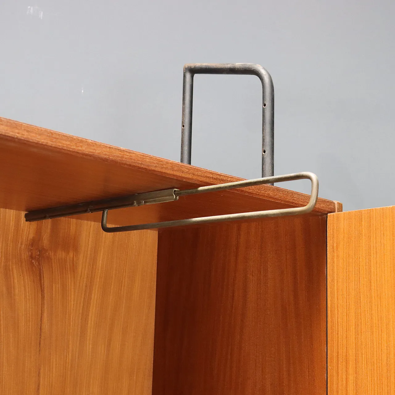 Mobile in metallo smaltato e mogano impiallacciato, '900 6