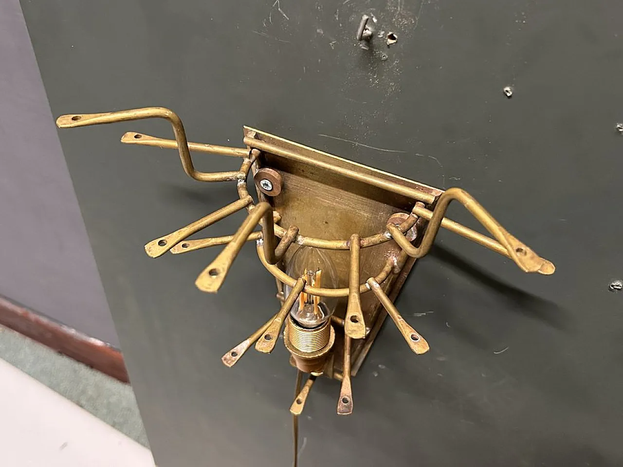 Pair of Poliedri wall lights in Murano glass, Italy, 1980s 11