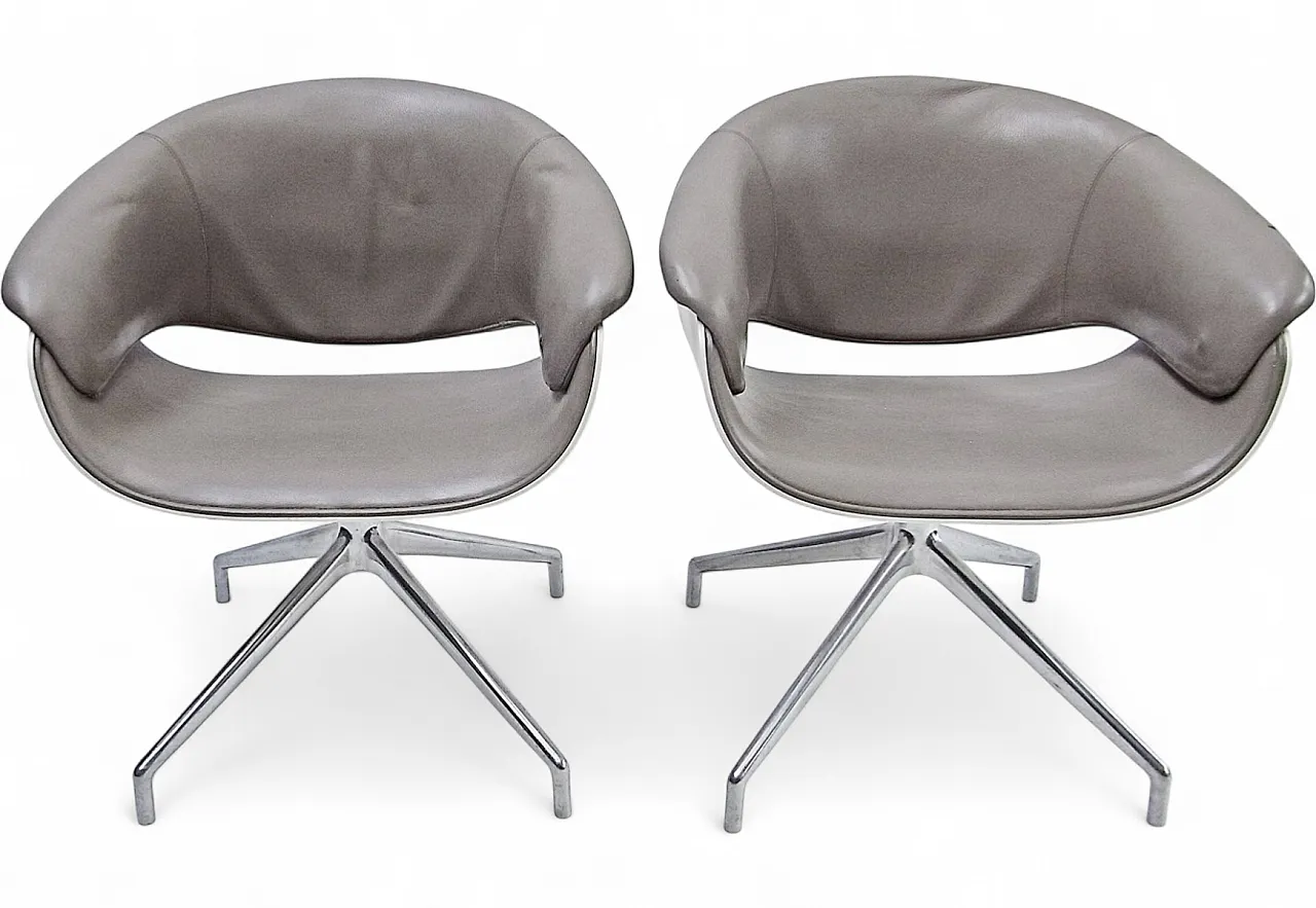 Pair of Sina Armchairs by Uwe Fischer for B&B Italia, 2004 16