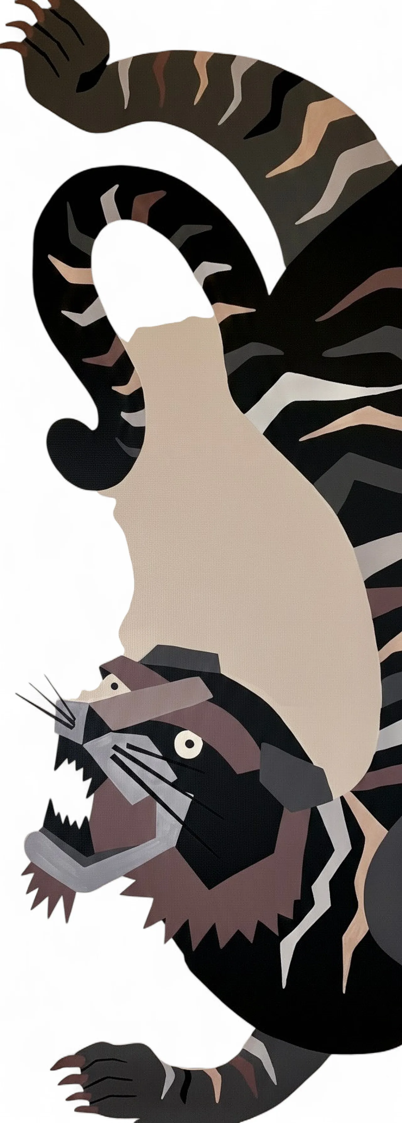 Painting The Light Tiger Exotic Style Neo-Futurism, 2000s 6