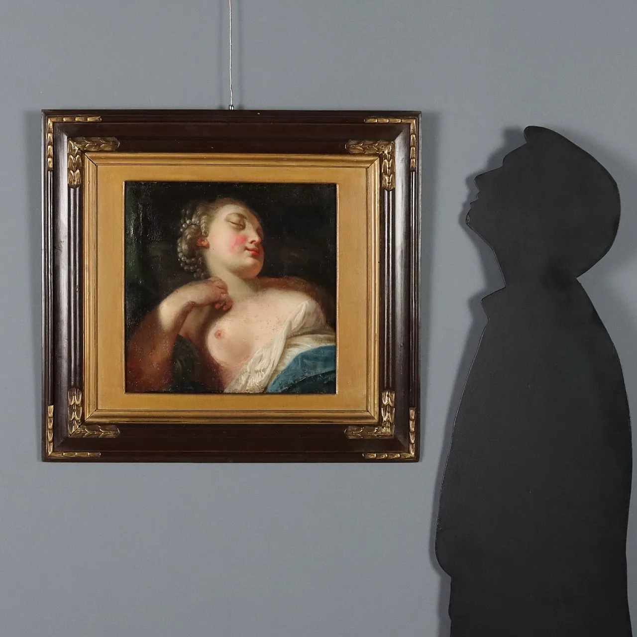 Venere addormentata, olio su tela, Scuola italiana, '700 2