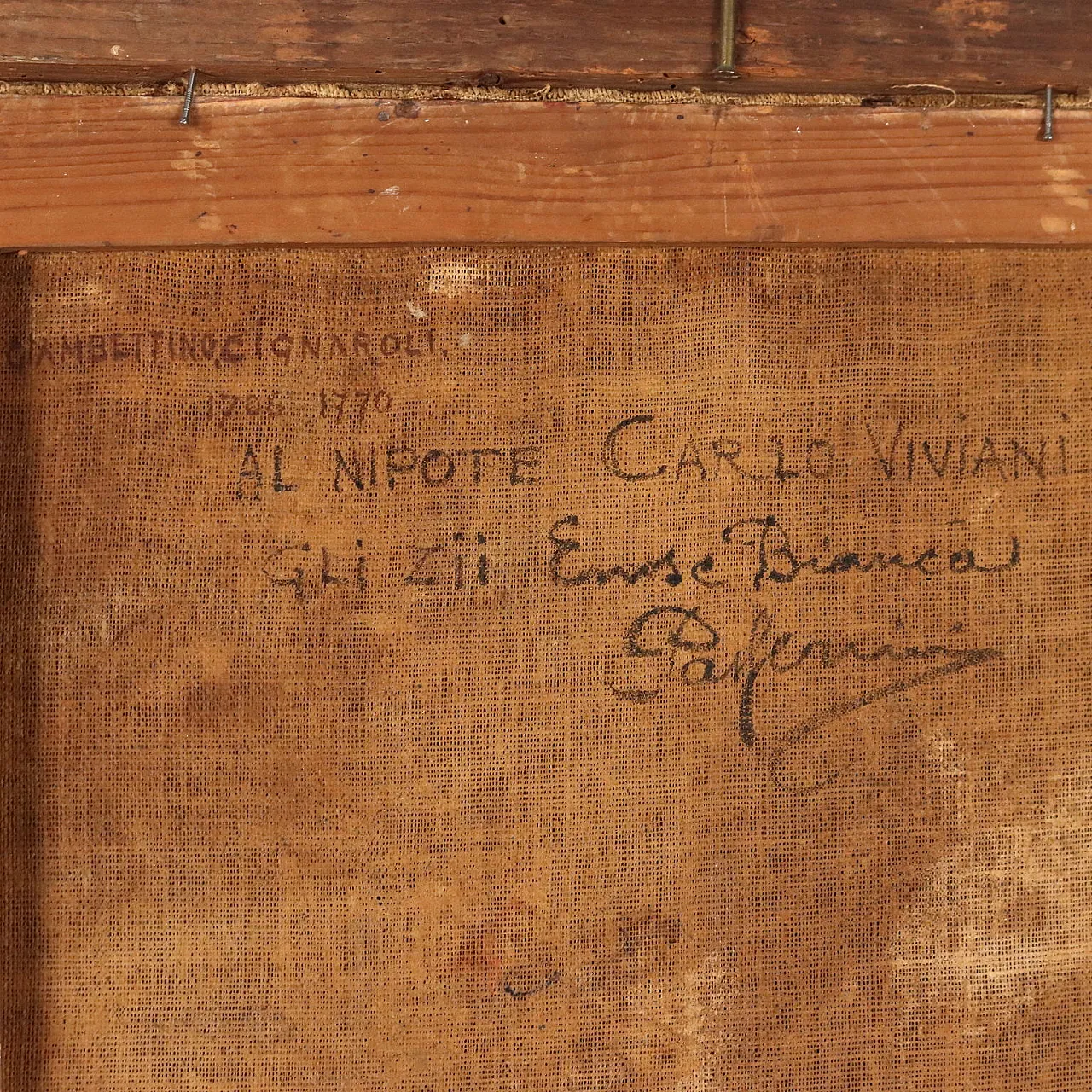 Venere addormentata, olio su tela, Scuola italiana, '700 9