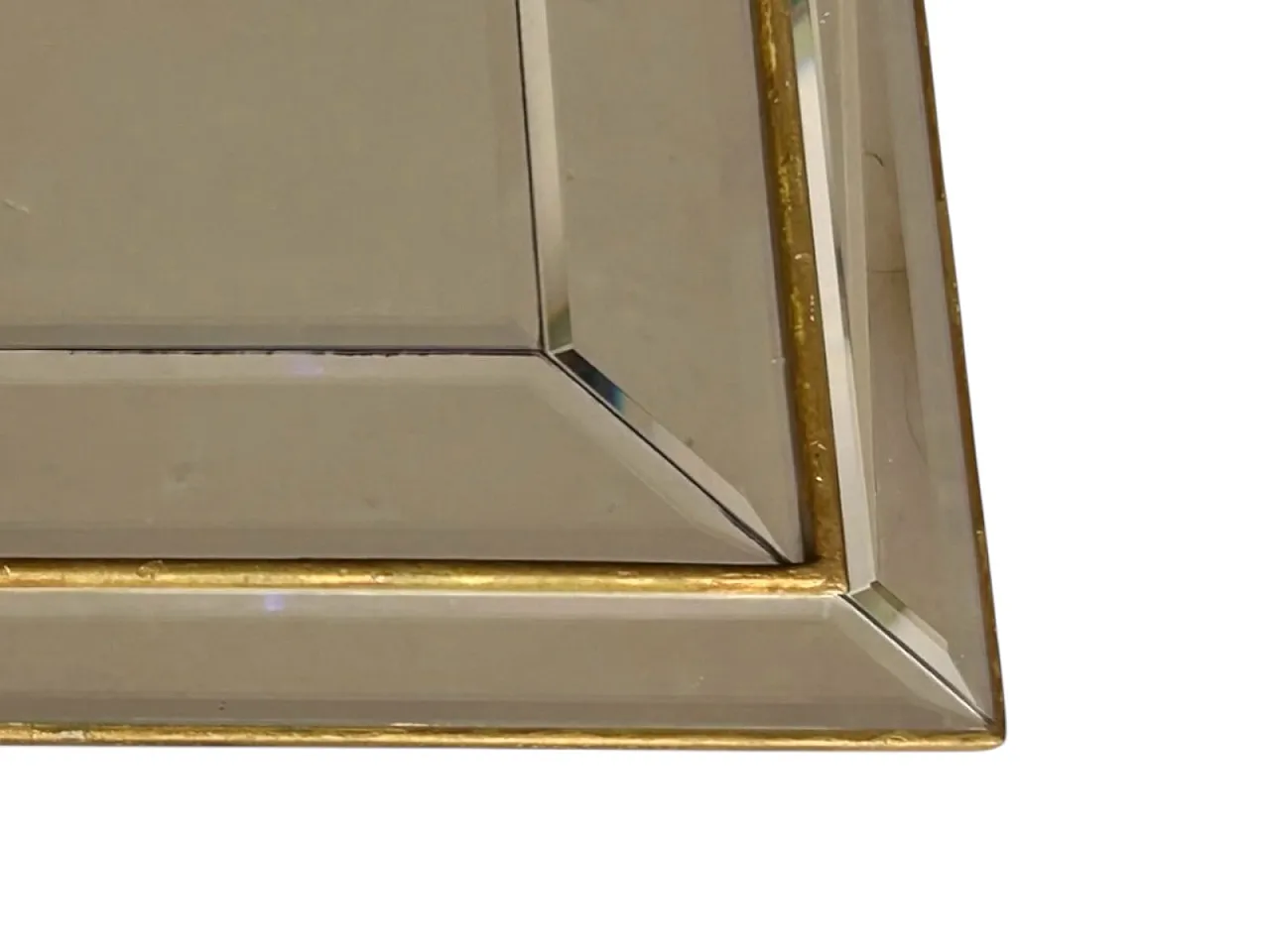 Specchio da parete ad arco in vetro, Italia, anni '80 7