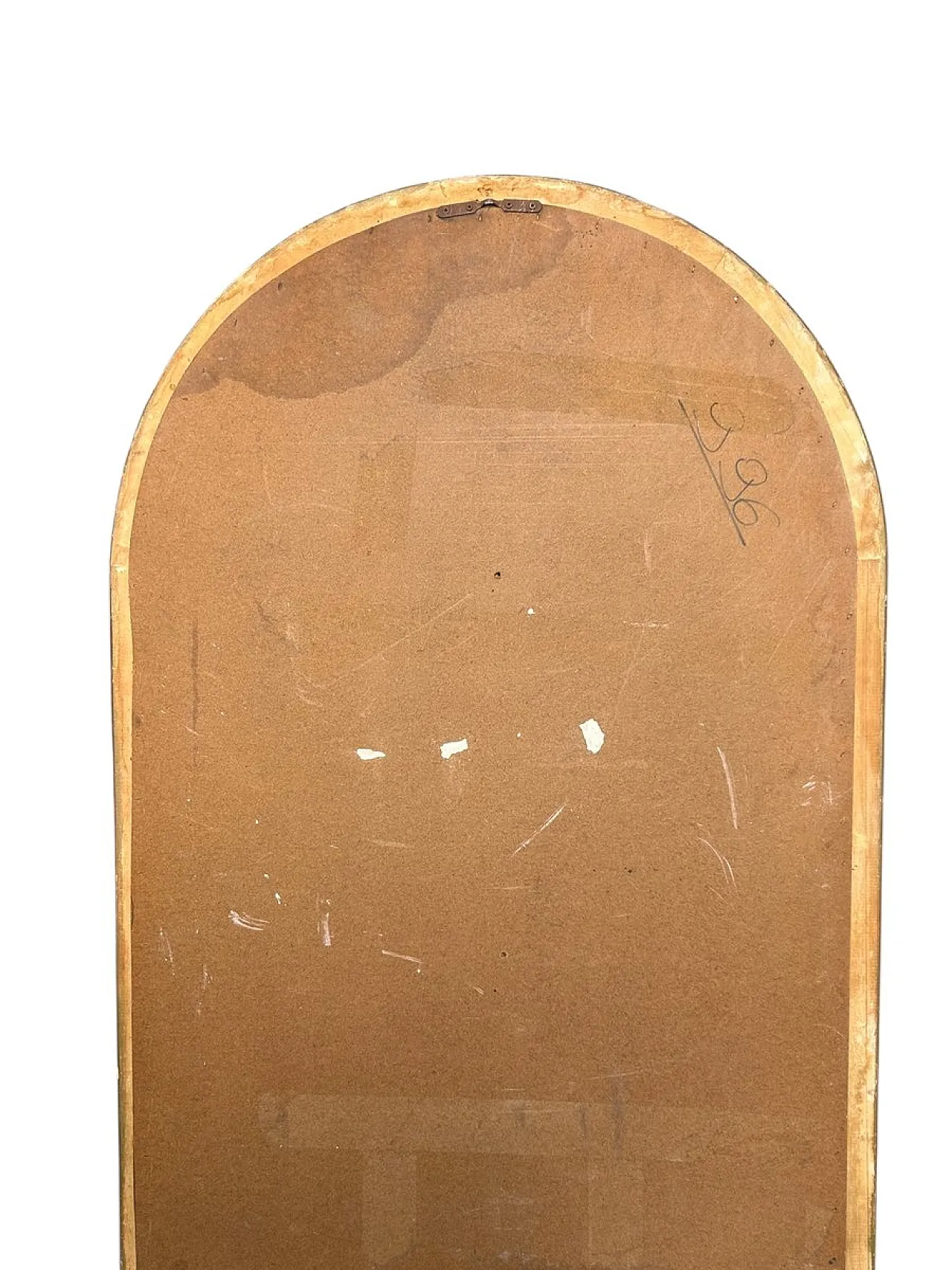 Specchio da parete ad arco in vetro, Italia, anni '80 9