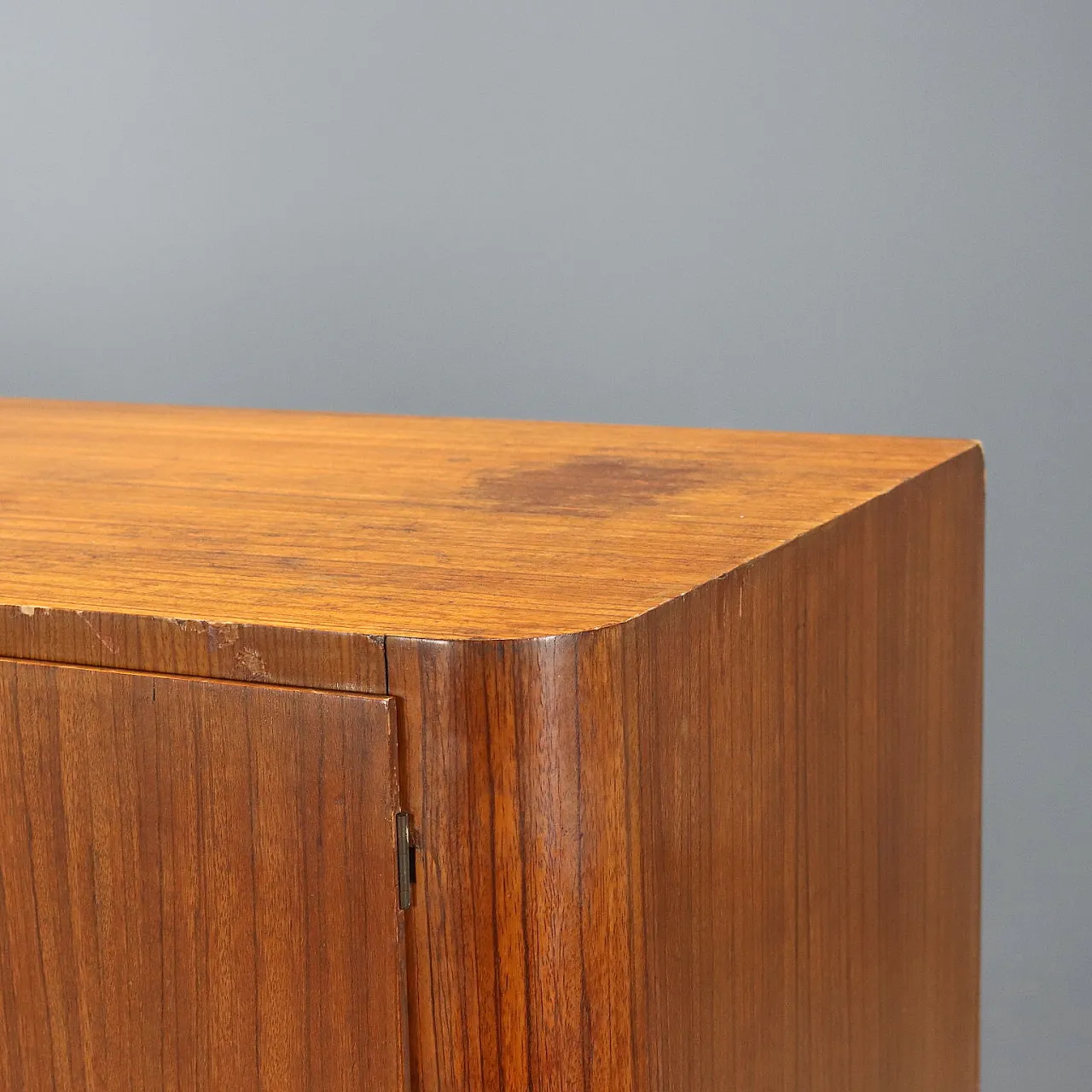 Credenza in impiallacciatura di legno esotico, '900 7