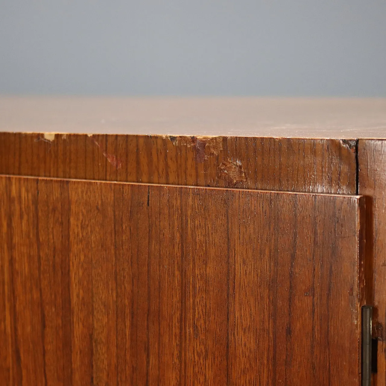 Credenza in impiallacciatura di legno esotico, '900 9