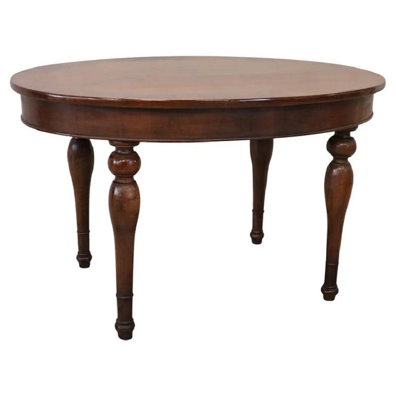 Oval walnut table, mid-19th century 1
