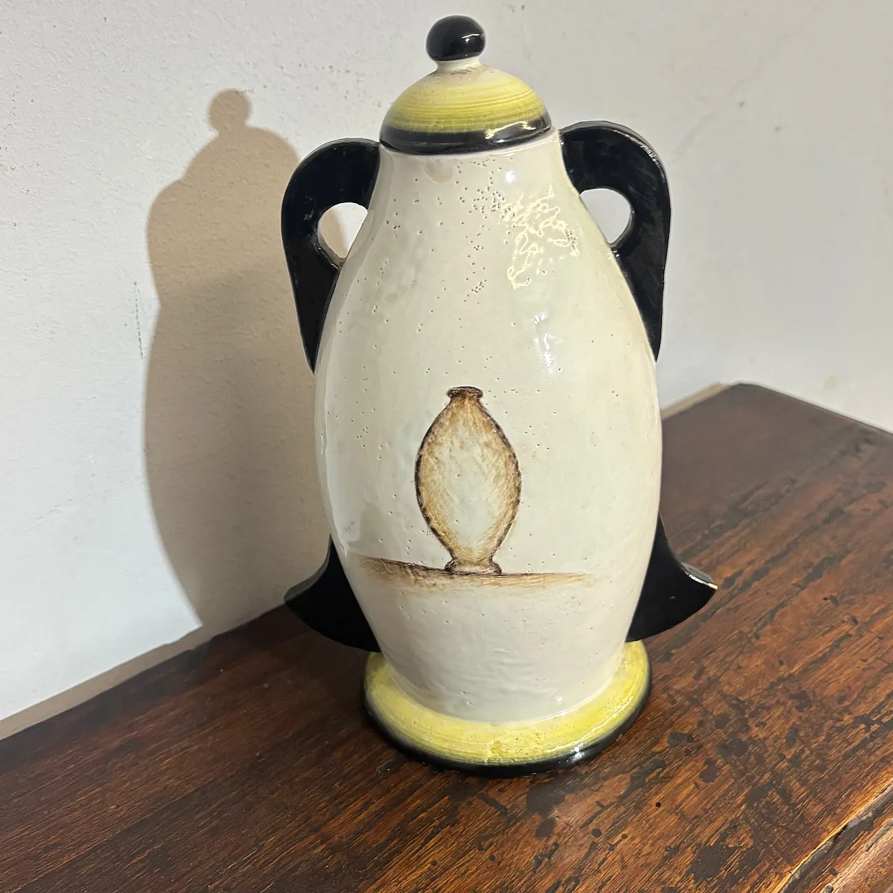 Ceramics futurist movement with ceramist Albissola artist, 30s 3