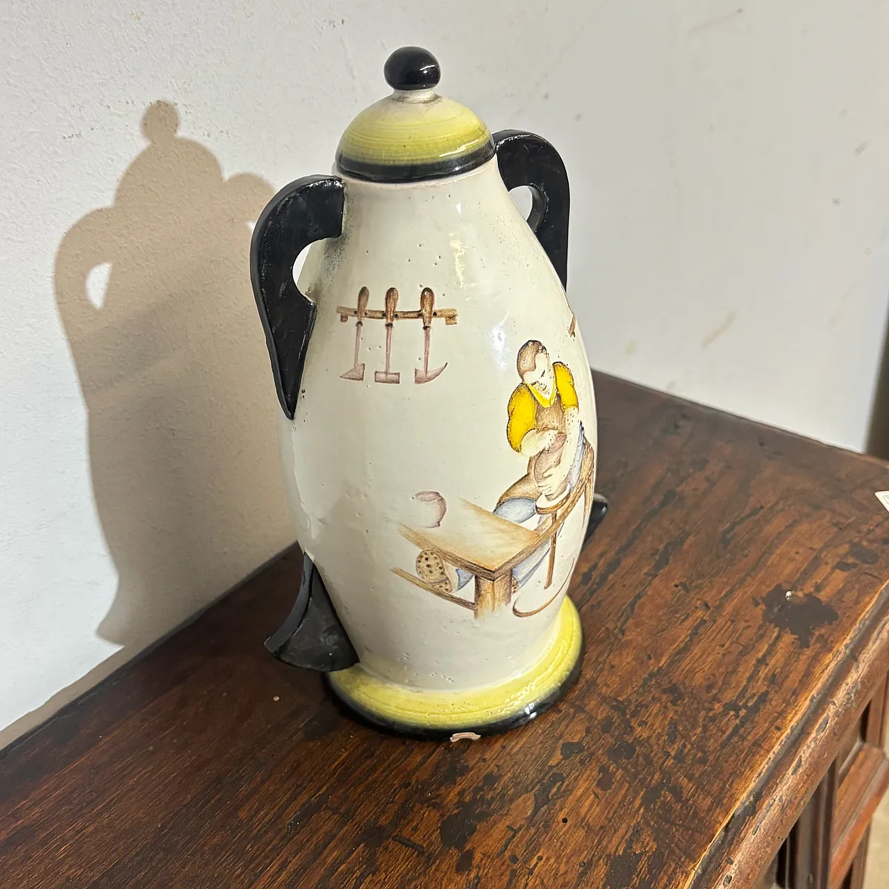 Ceramics futurist movement with ceramist Albissola artist, 30s 7