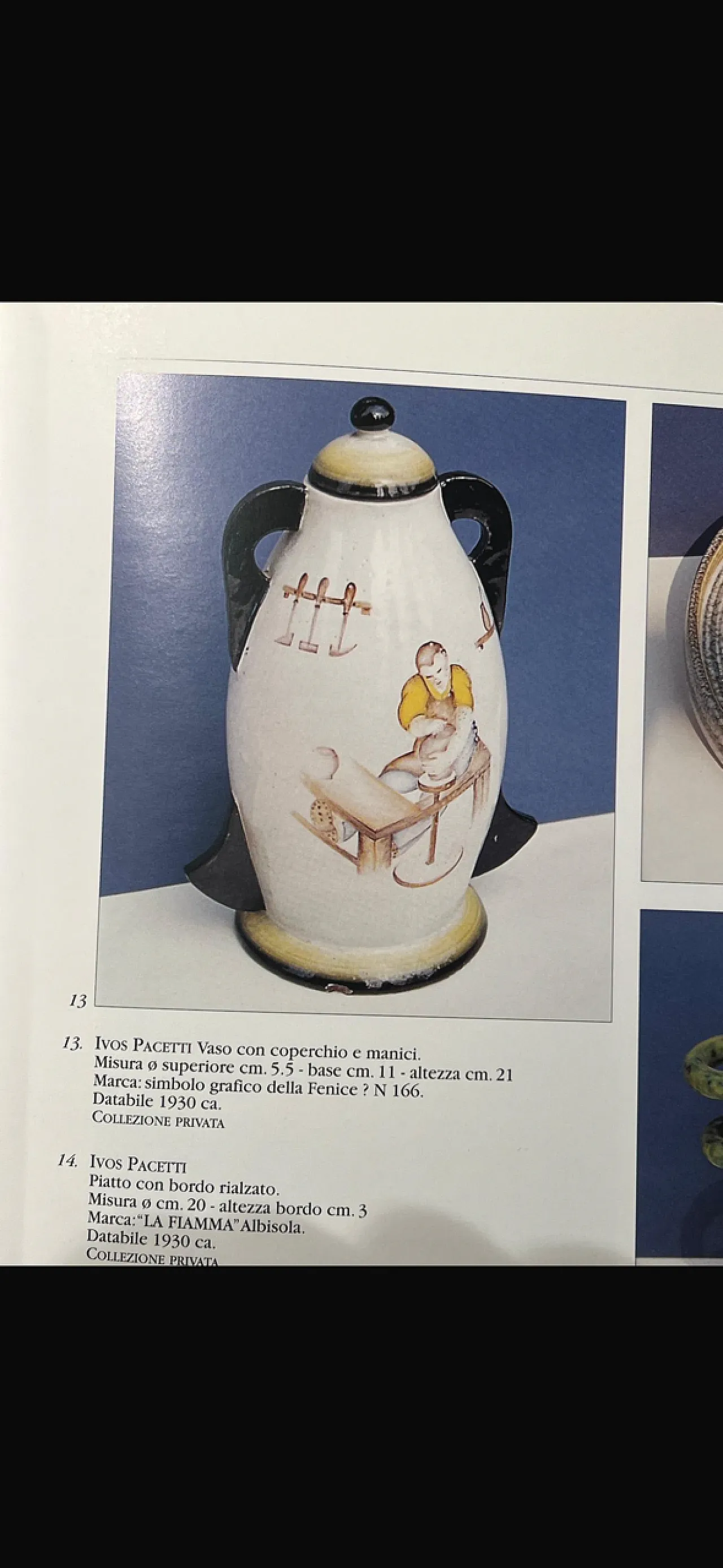 Ceramics futurist movement with ceramist Albissola artist, 30s 14