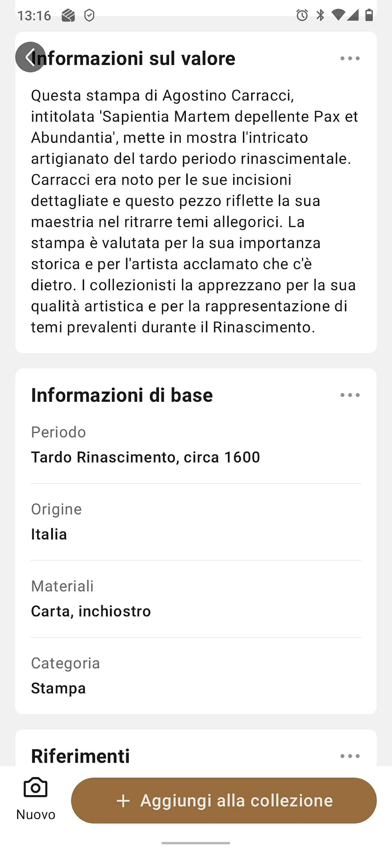 Stampa Bulino di Agostino Carracci da Tintoretto 3