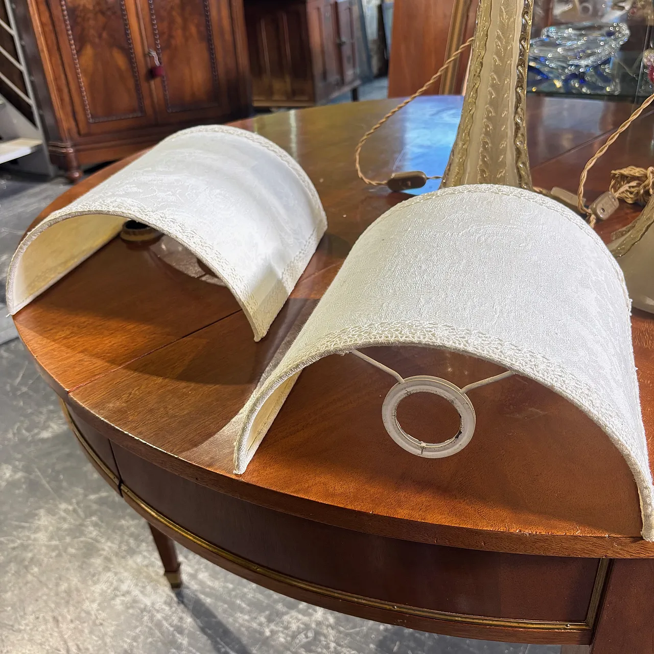 Pair of splendid Barovier and Toso Murano lamps, 50s 14