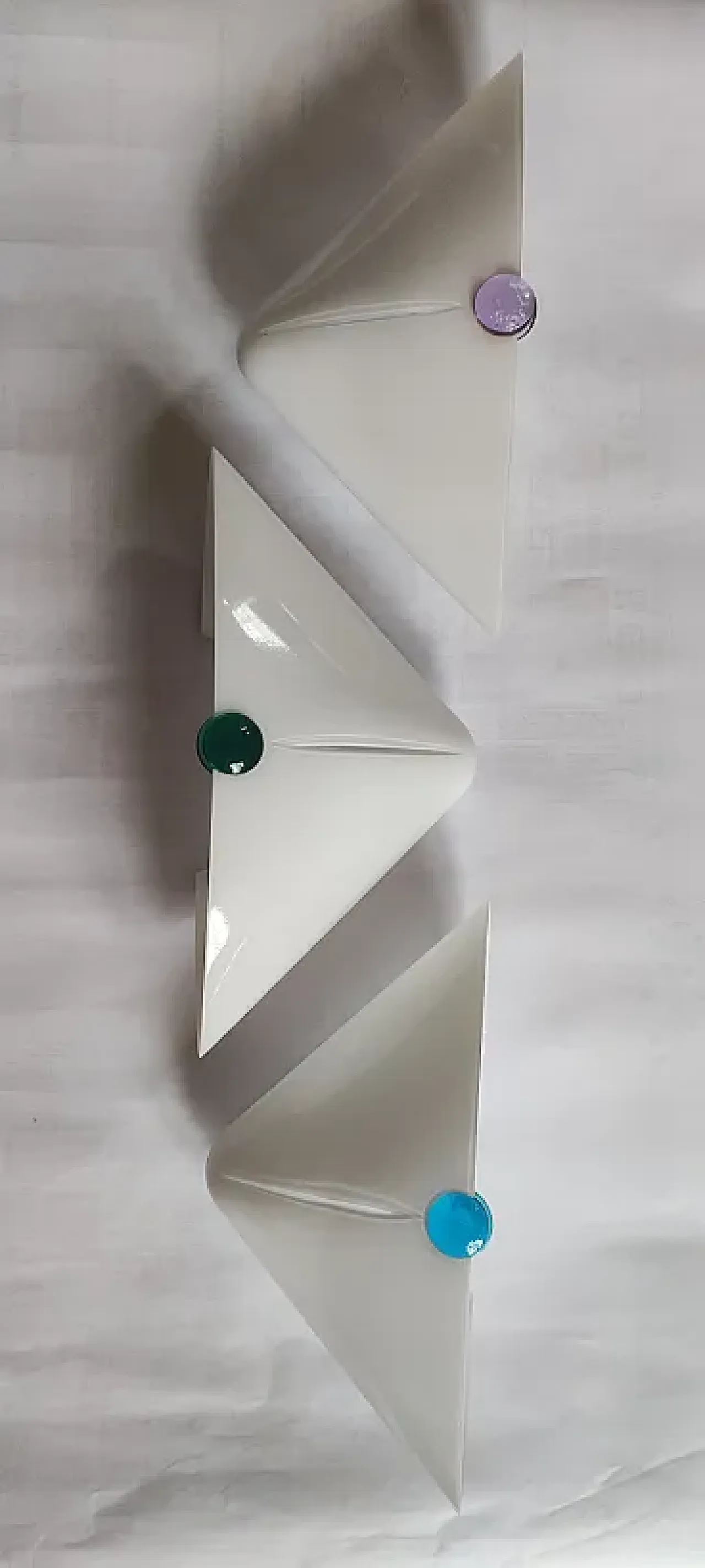 10 lampade da parete moderne in Vetro di Murano, De Majo anni '70 6