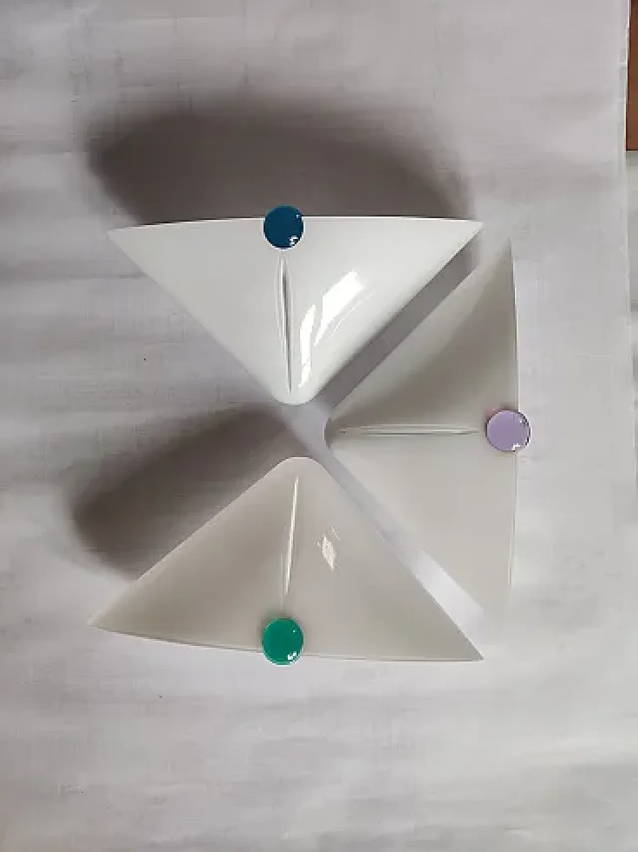 10 lampade da parete moderne in Vetro di Murano, De Majo anni '70 7