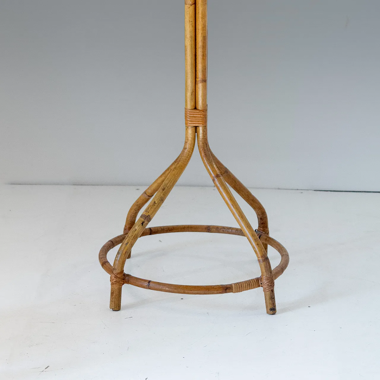 Sculptural bamboo coat hanger, Franco Albini, Italy, 1950s 3
