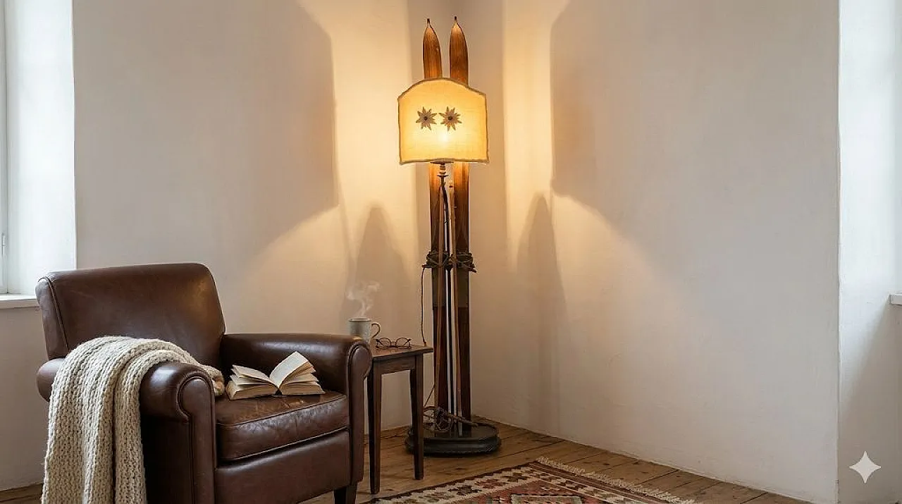 Lampada da terra da sci, anni 2000 23