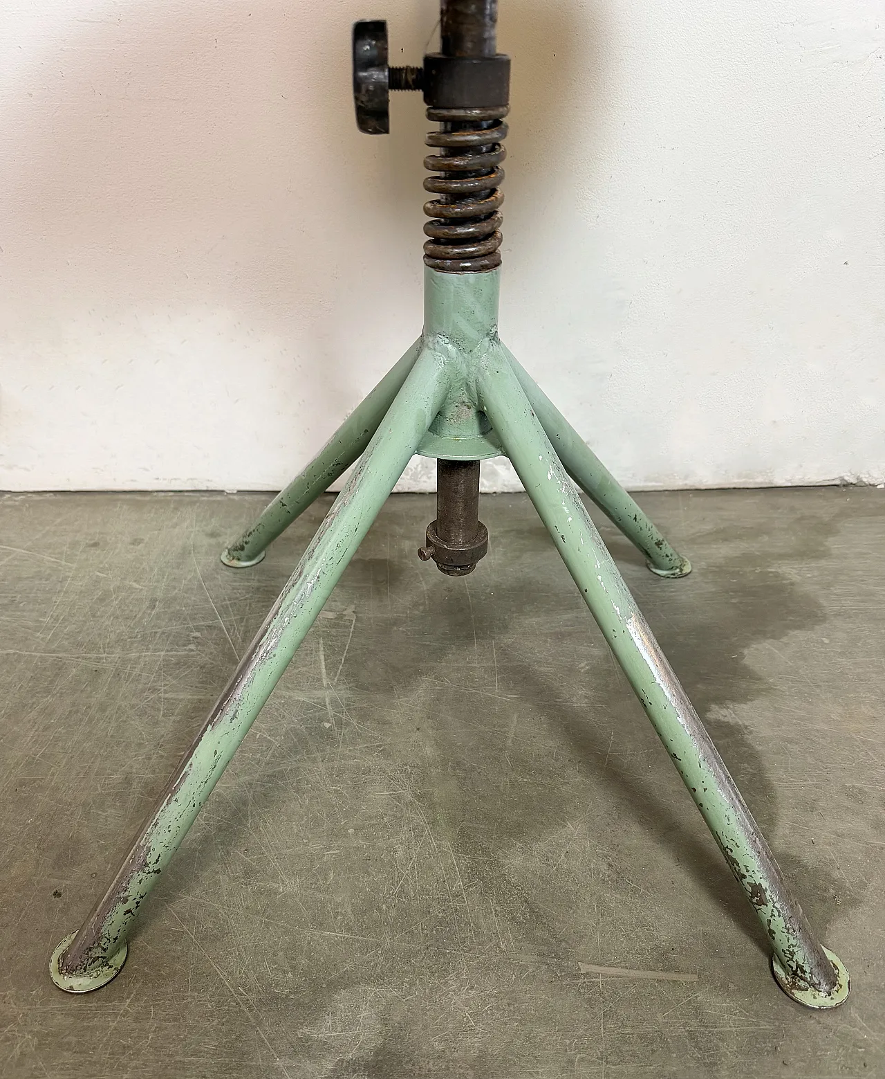 Green Industrial Workshop Chair, 1950s 28