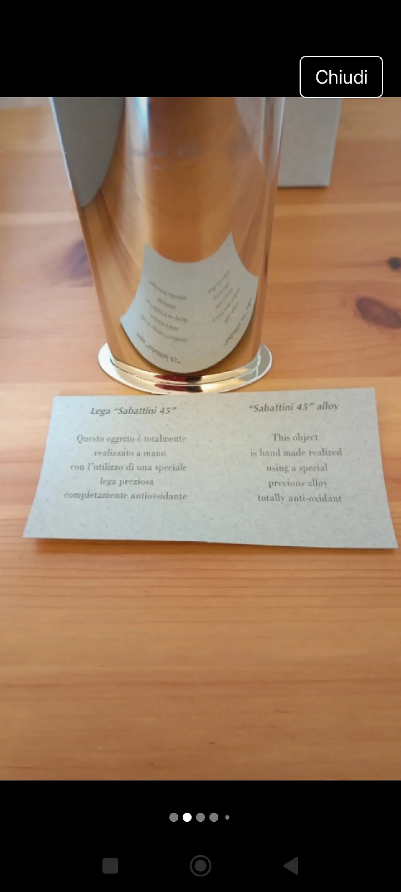 Giselle Lino Sabattini vase, 70s 2