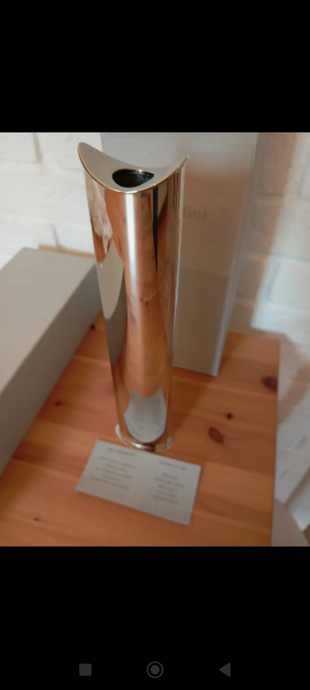 Giselle Lino Sabattini vase, 70s 3