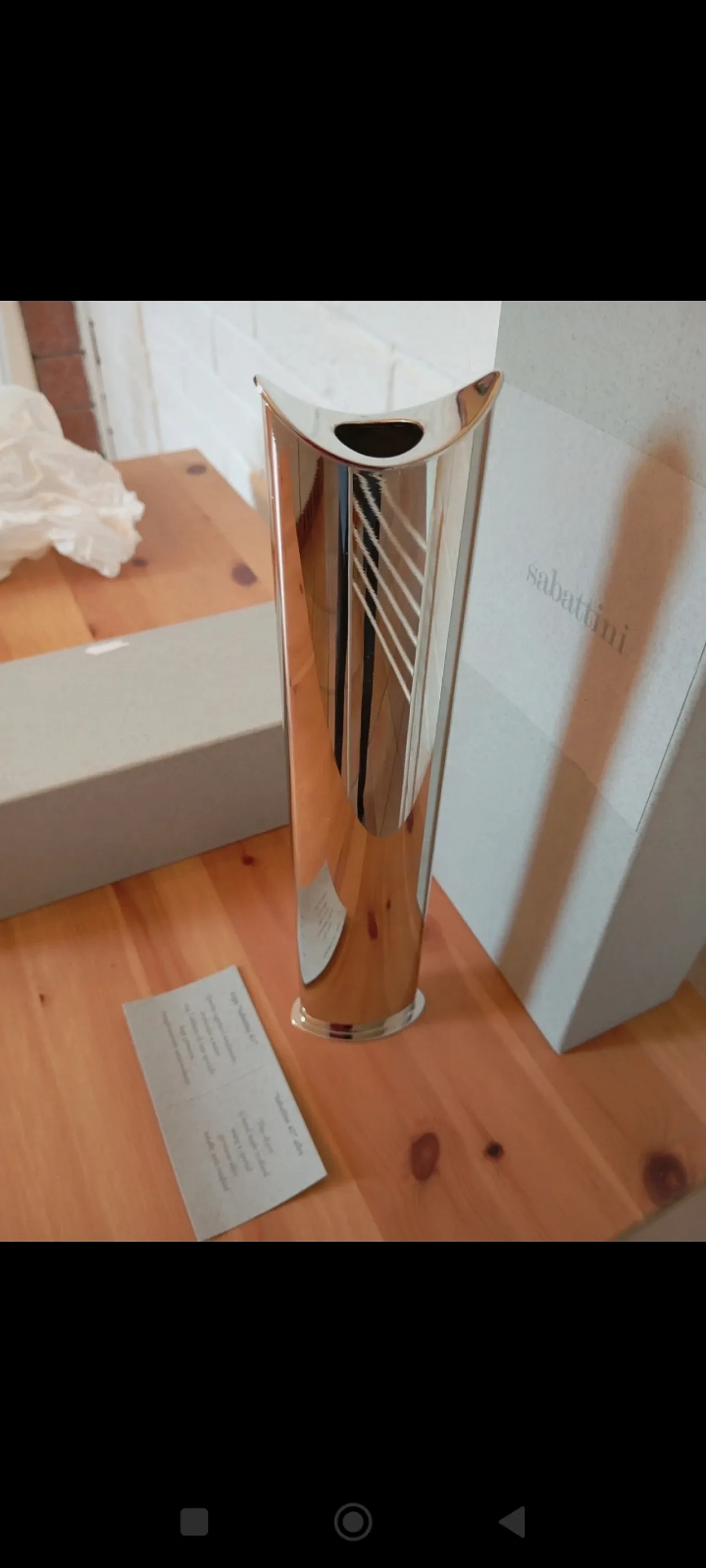 Giselle Lino Sabattini vase, 70s 4