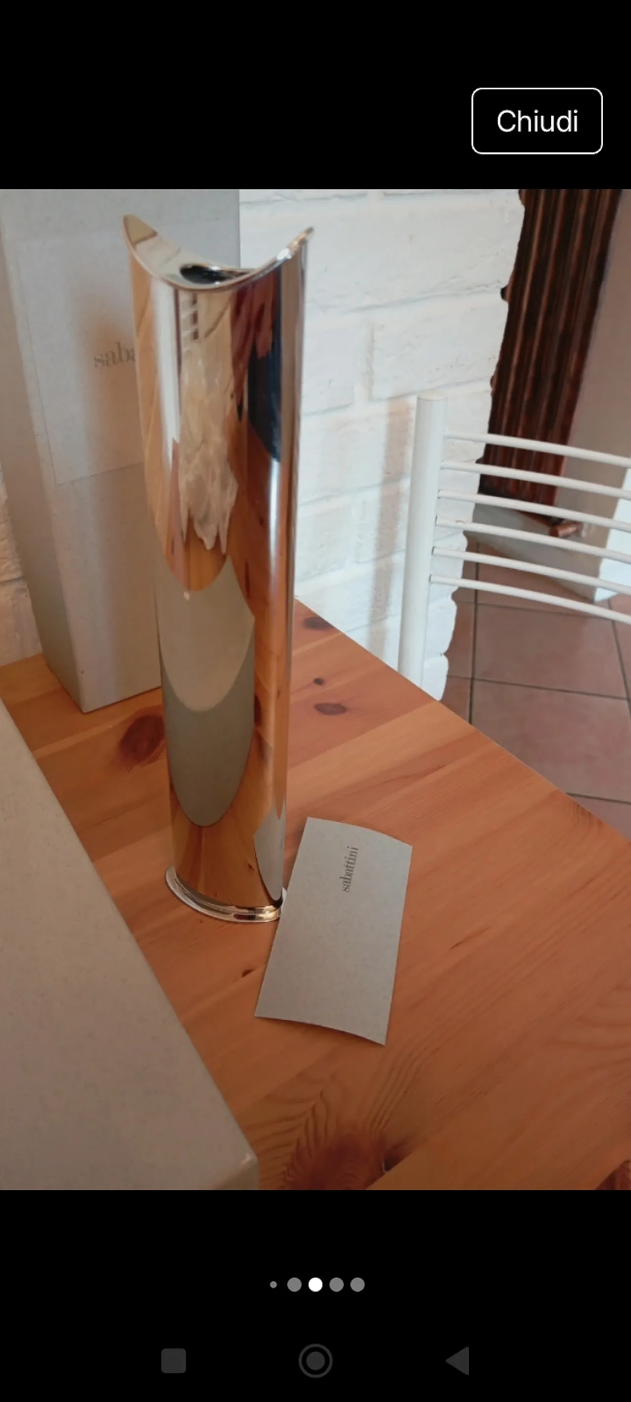 Giselle Lino Sabattini vase, 70s 9