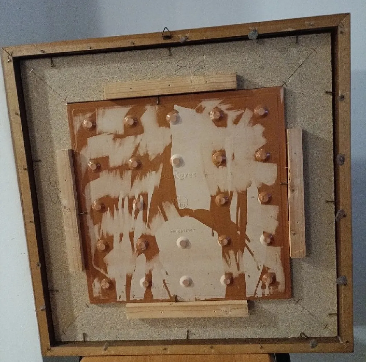 Marina with Boats at Sunset, eramic panel, 20th century 6