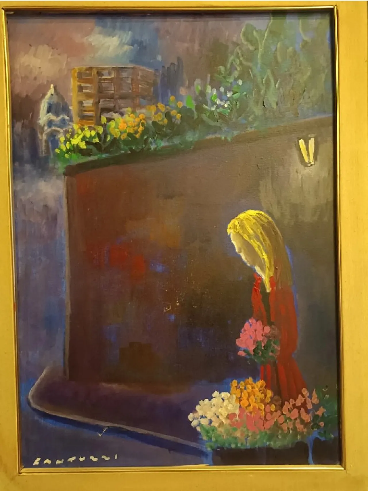 Eliano Fantuzzi, oil on canvas, 20th century 3