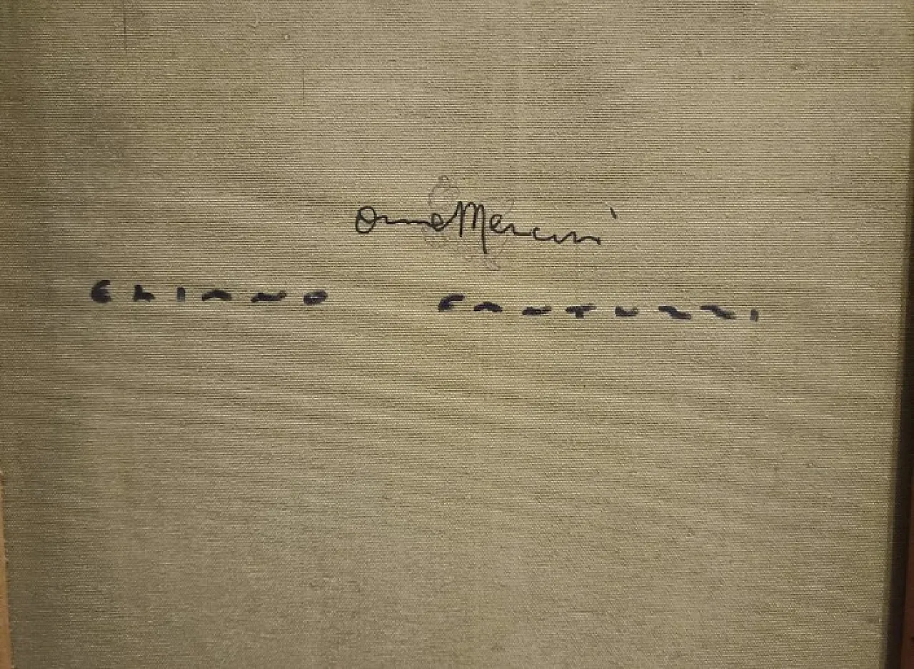 Eliano Fantuzzi, oil on canvas, 20th century 9