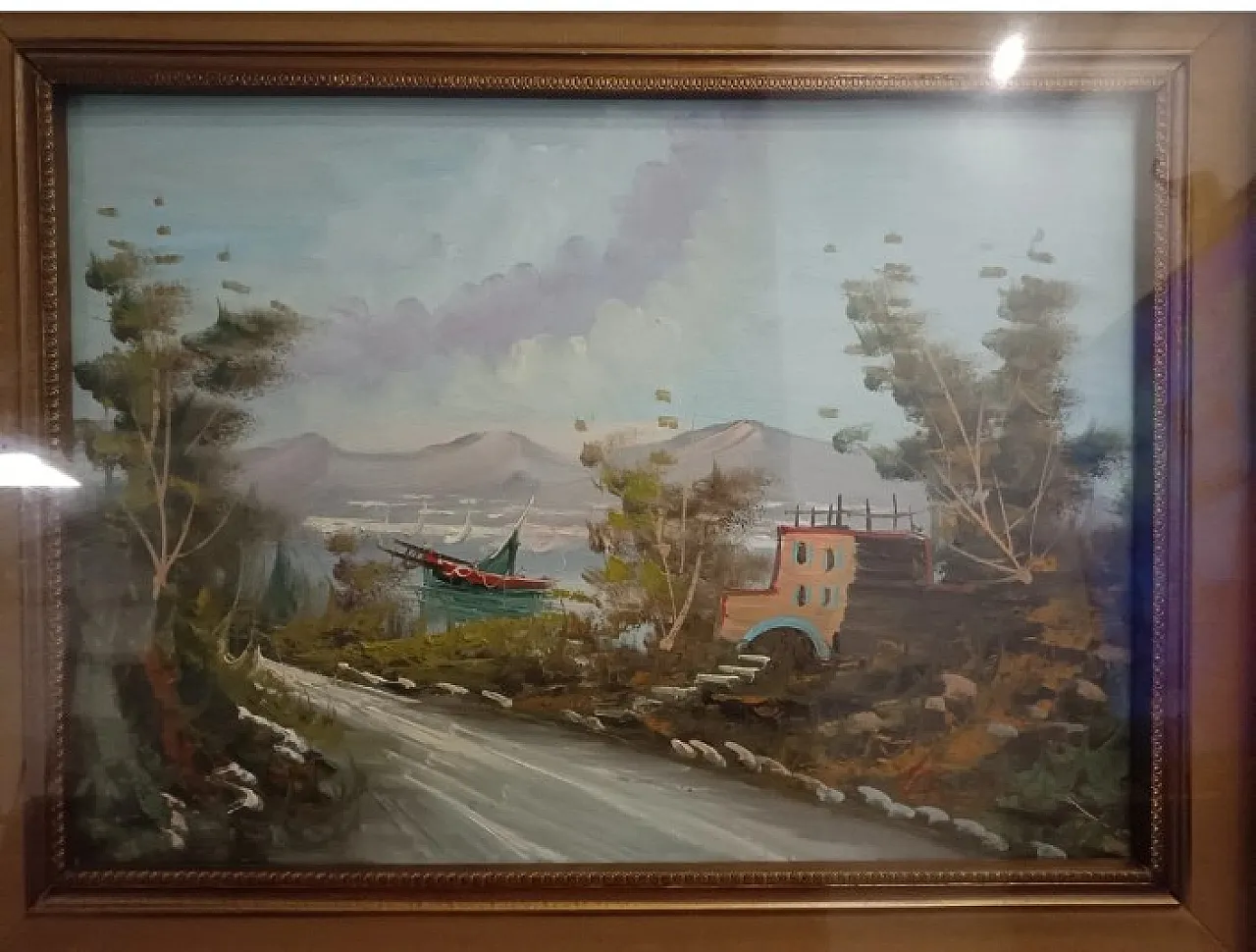 SpleOil painting on canvas signed by Dino Fantini 1913/1989 2