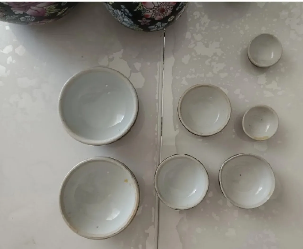 7 Ginger jar vases in Chinese porcelain, 20th century 5