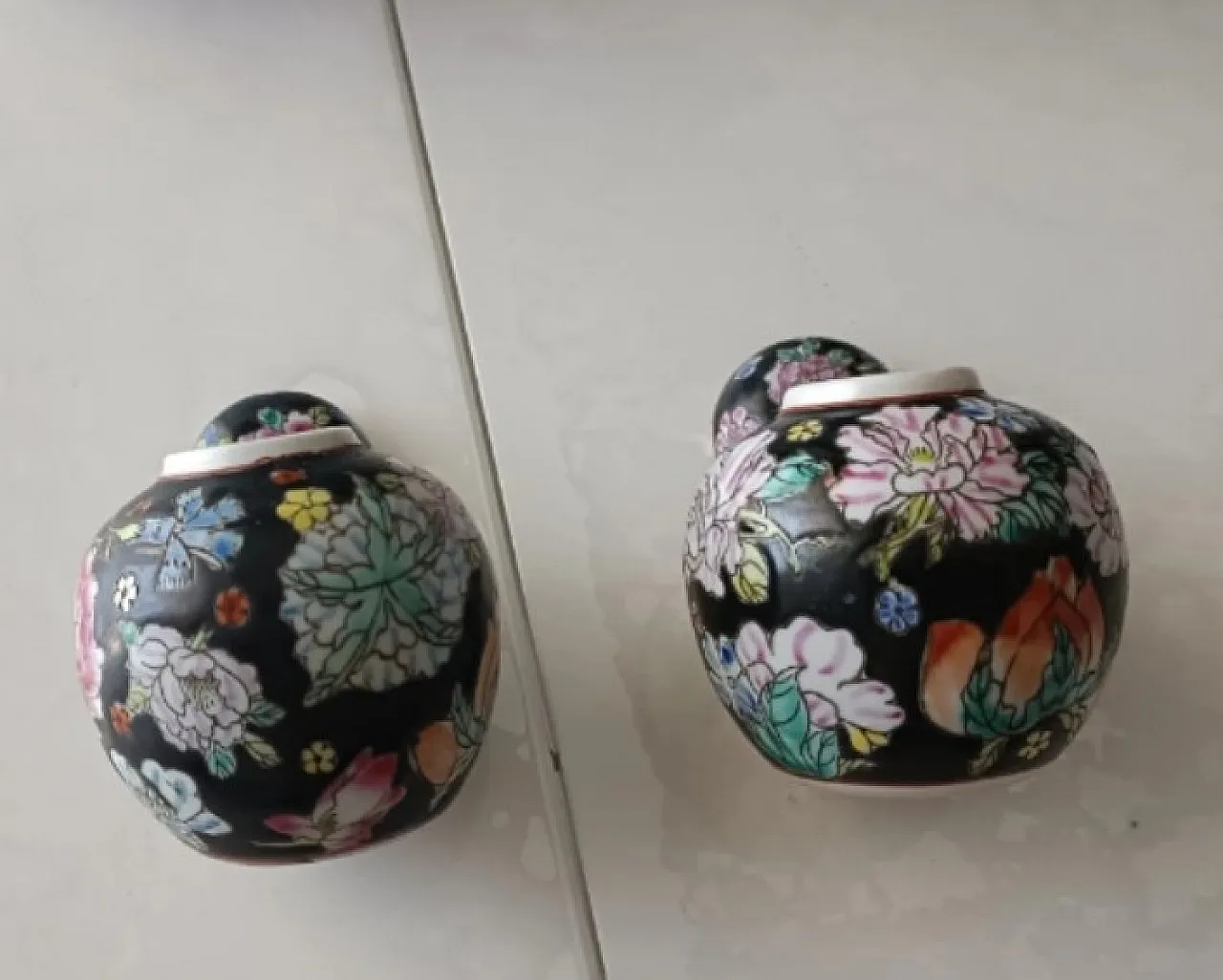 7 Ginger jar vases in Chinese porcelain, 20th century 9