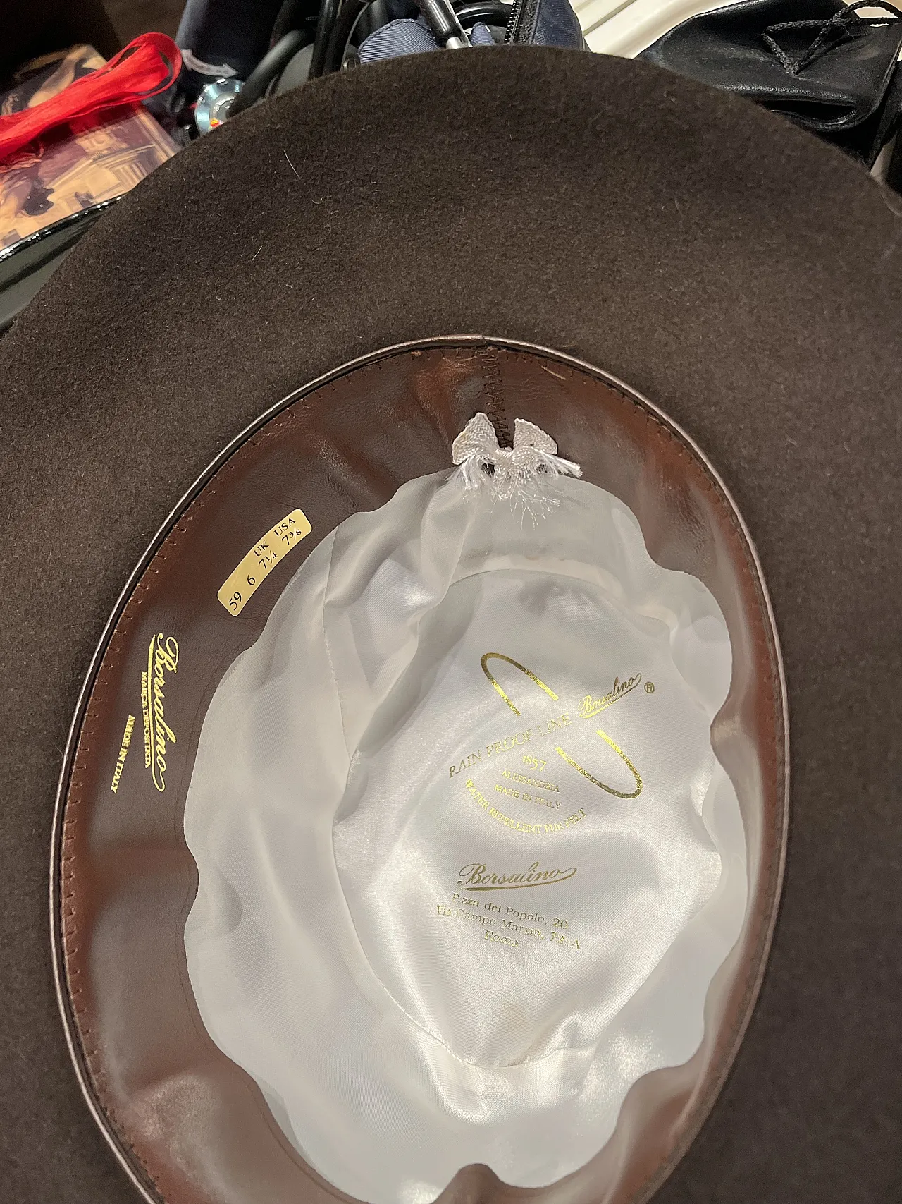 Cappello Borsalino 6