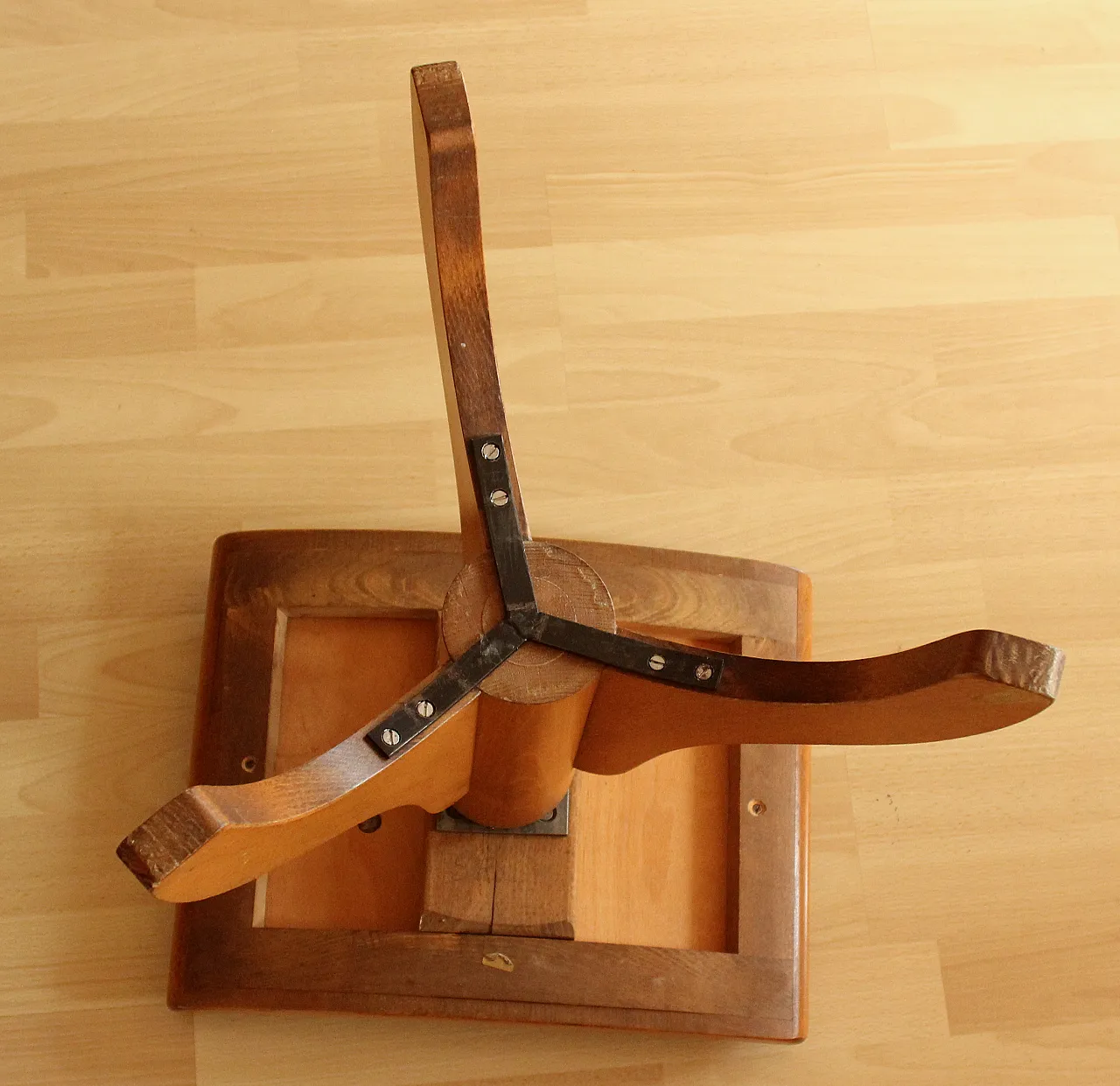 Sgabello per pianoforte Mid Century, anni '70 7