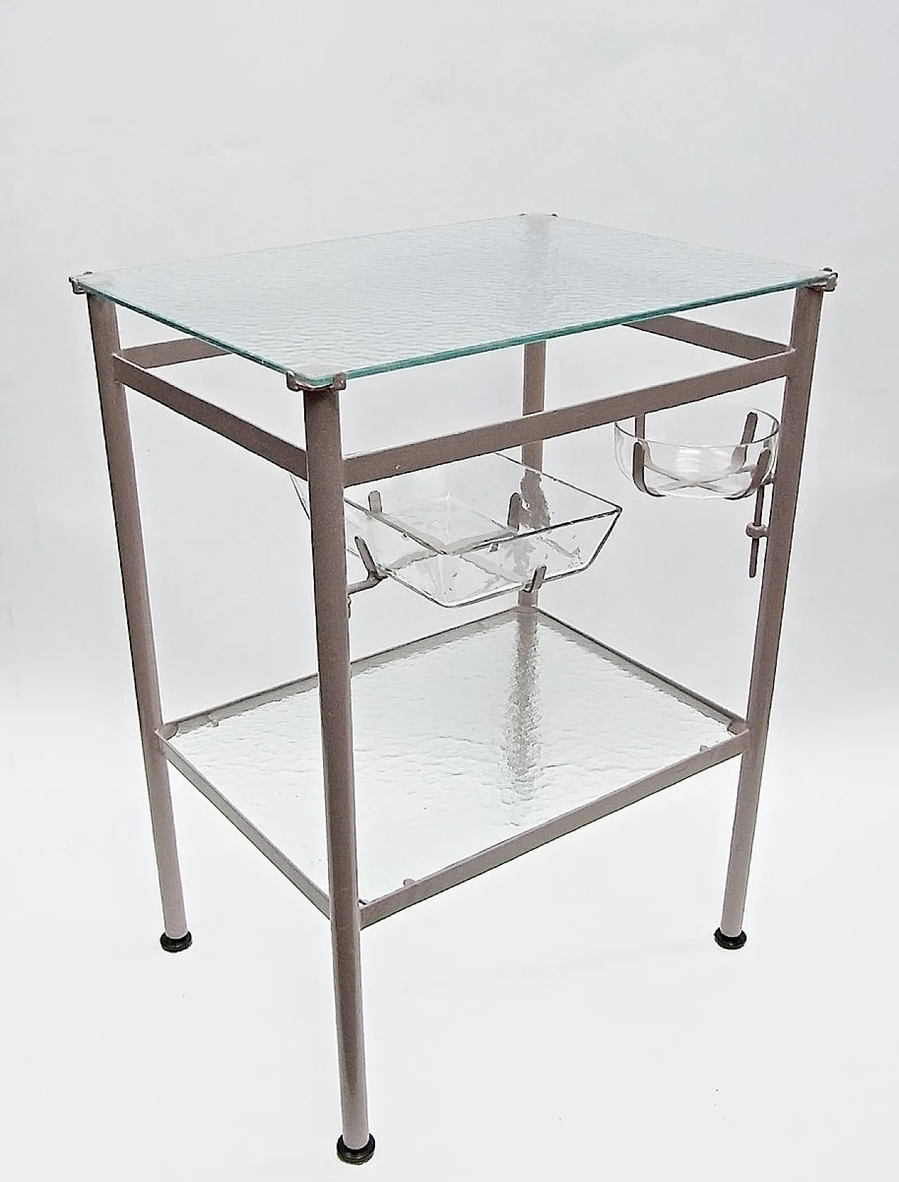 Mid-Century hospital side table, mid-20th century 3