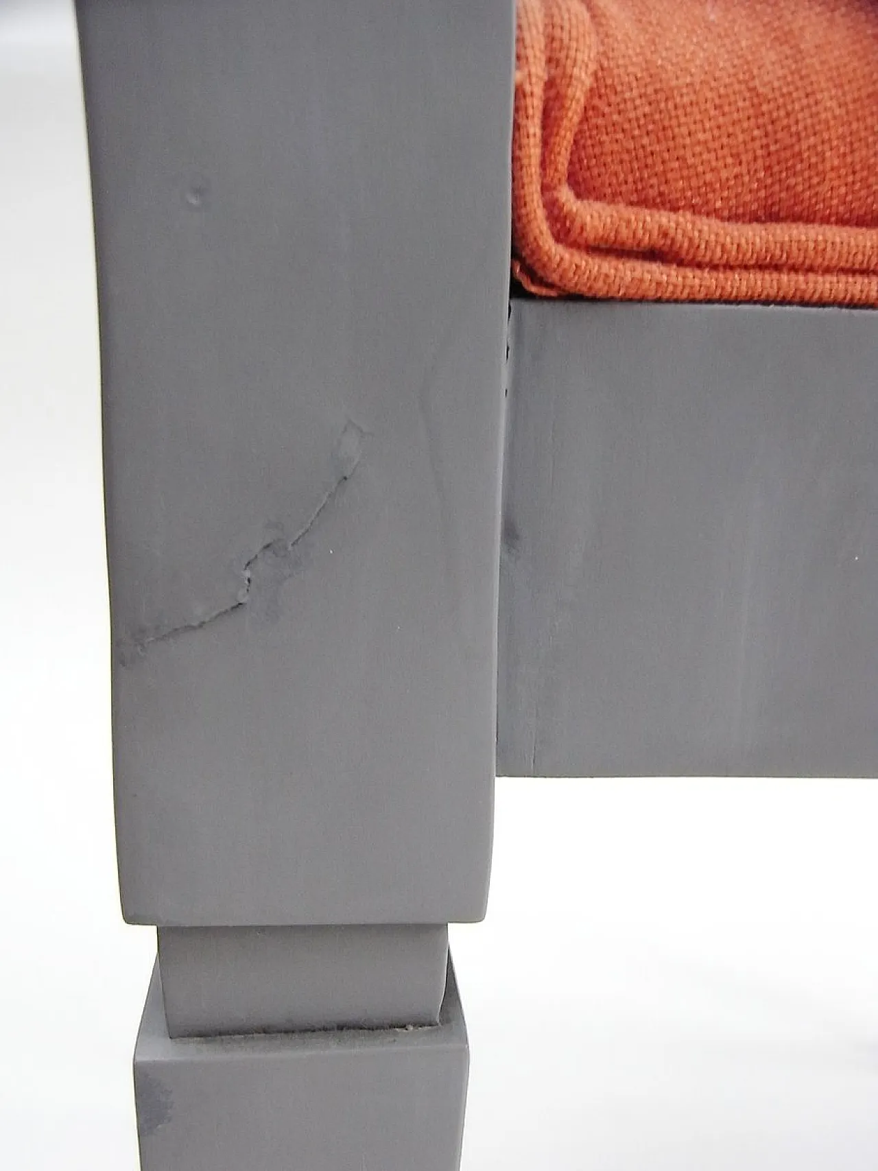 Sedia da scrivania Medaillon arancione di Gunter Lambert, anni '80 8