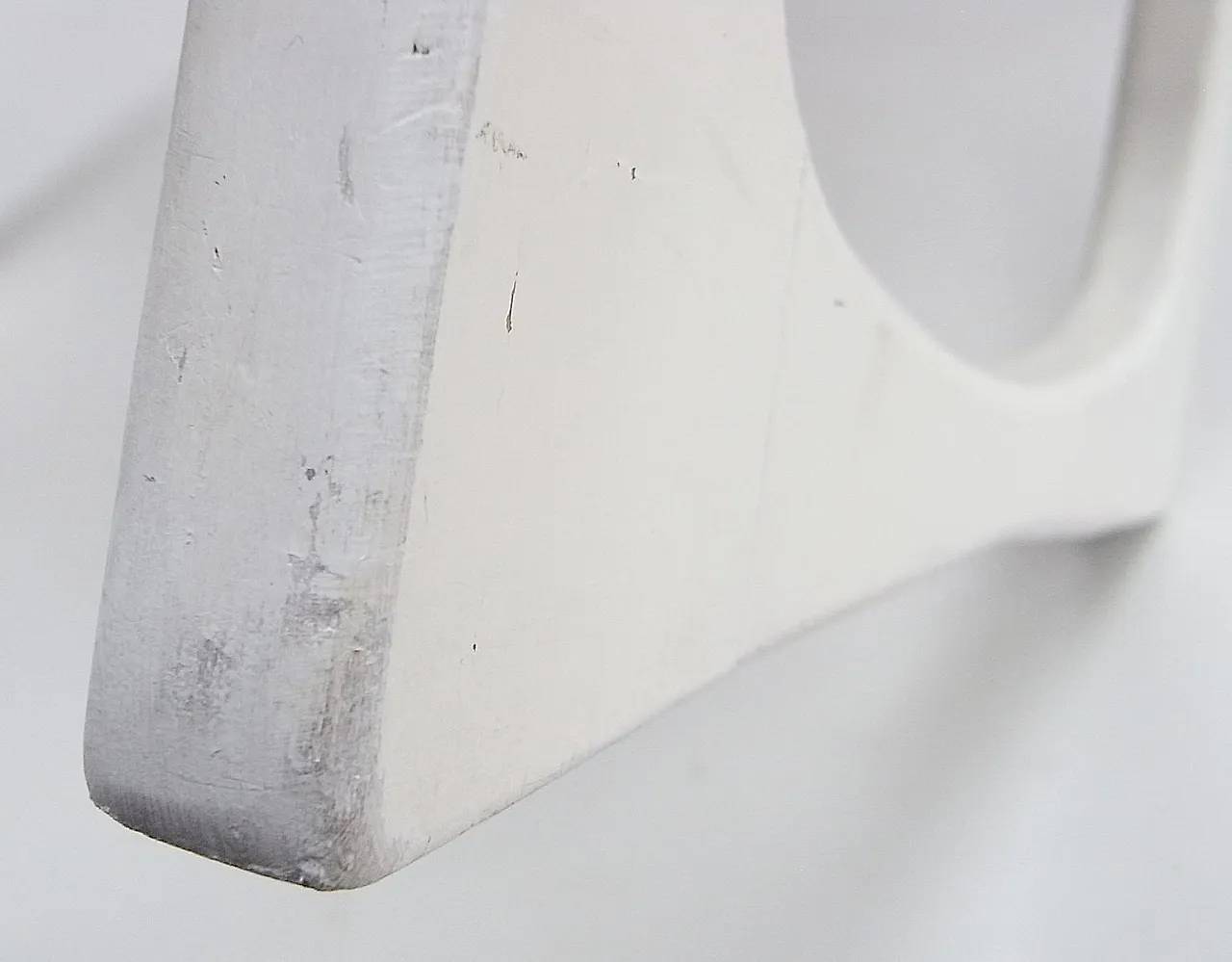 Desk Chair with orange faux leather seat, 1970s 11