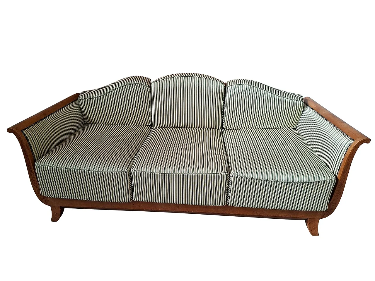 3 Seats sofa, 1940s 6
