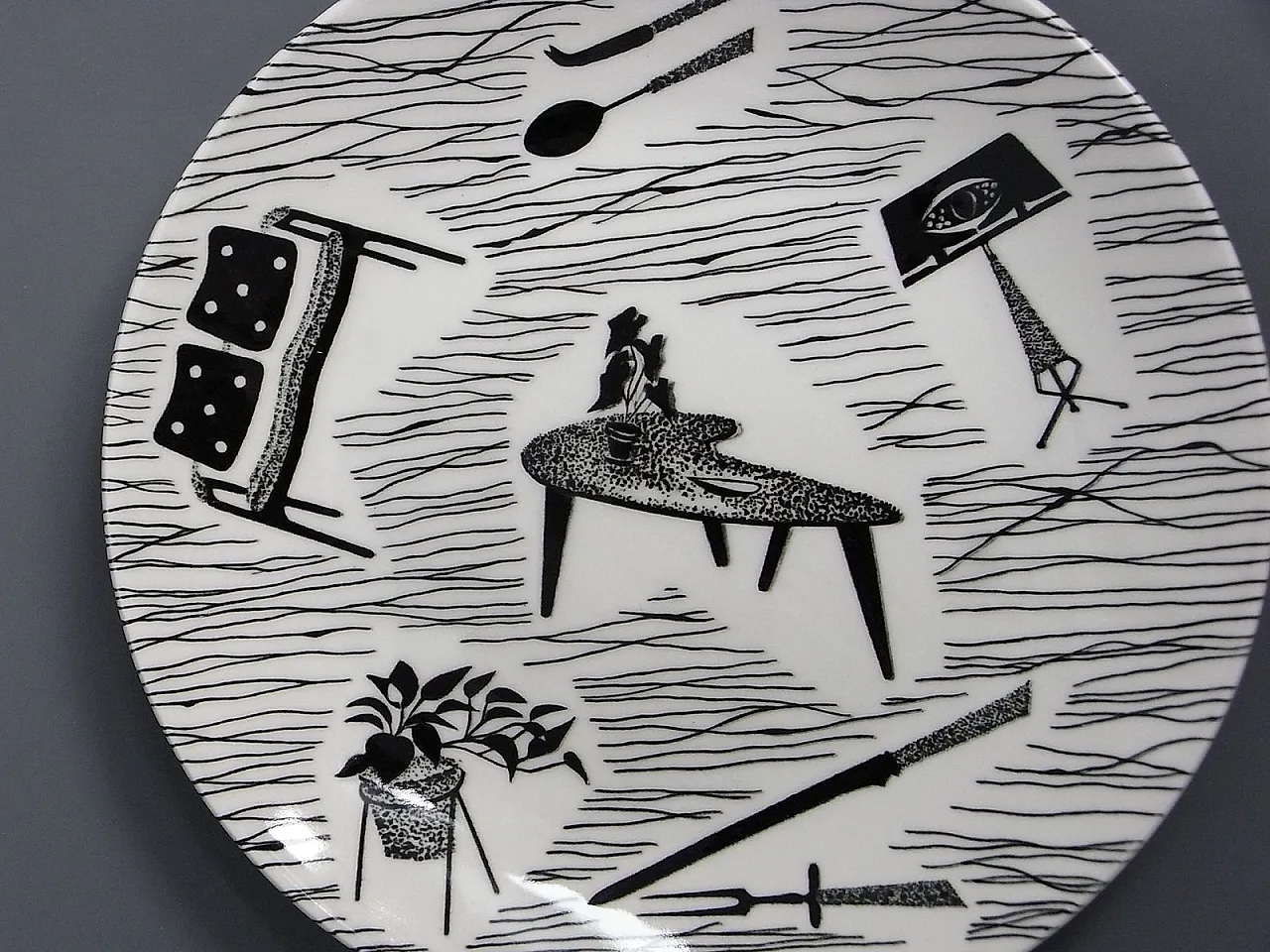 11 Piatti da dessert Ridgeway in porcellana di Homemaker, anni '60 2