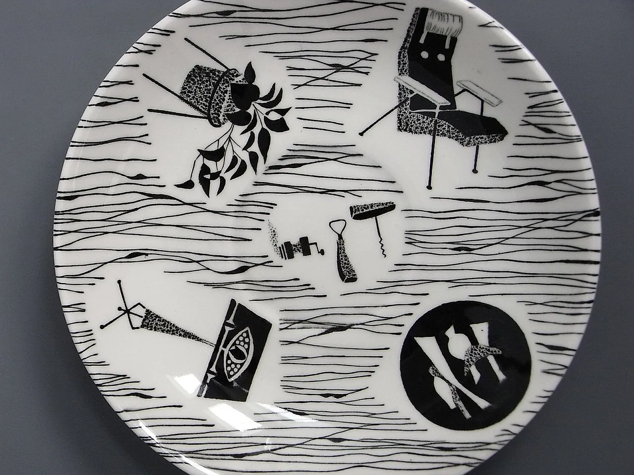 11 Piatti da dessert Ridgeway in porcellana di Homemaker, anni '60 6