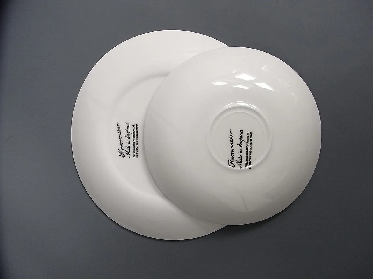 11 Piatti da dessert Ridgeway in porcellana di Homemaker, anni '60 10