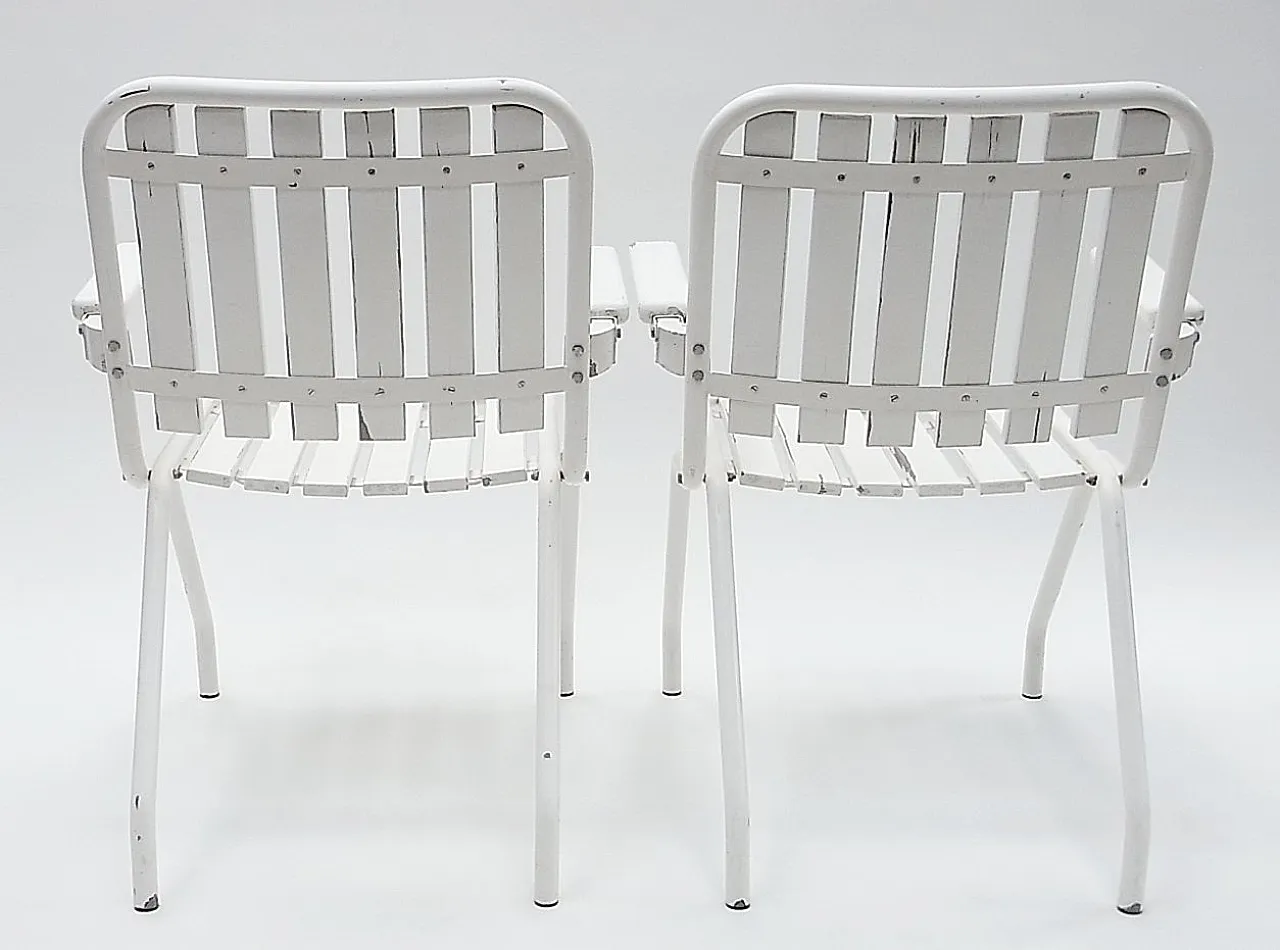 Set of Foldable Garden Armchairs from HEM, 1960s 4